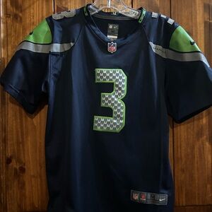 NFL Kids Navy and Lime Green Jersey
